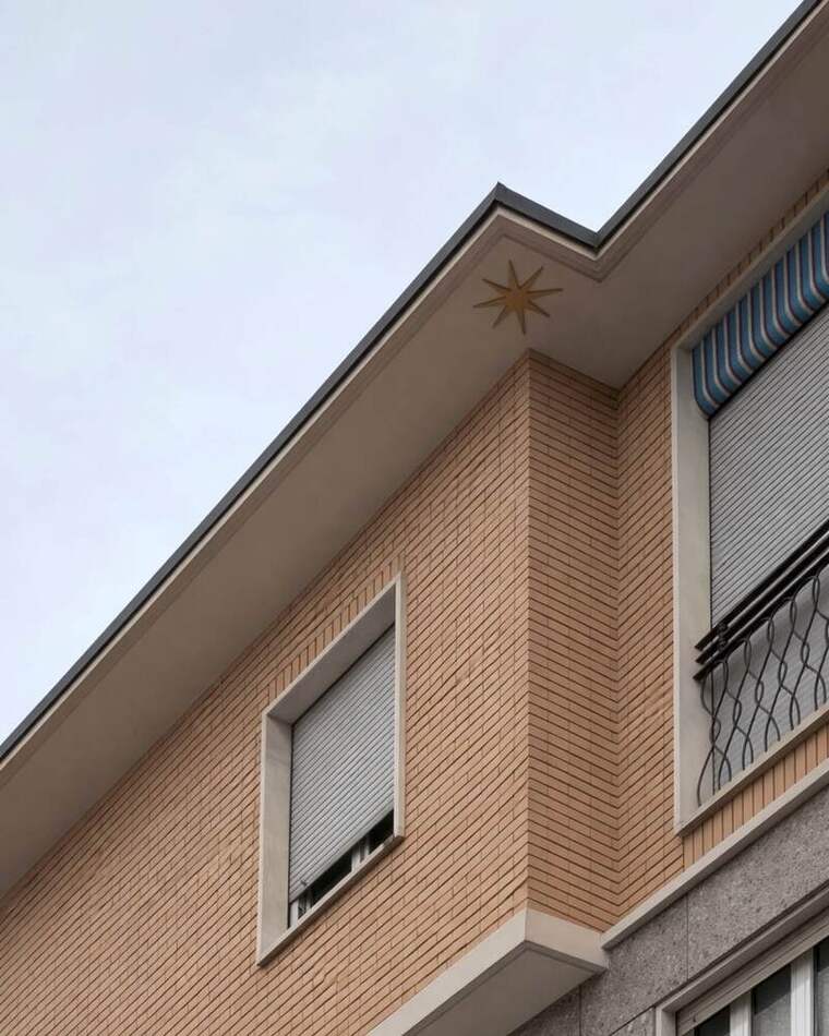 Facciata della residenza Senatore